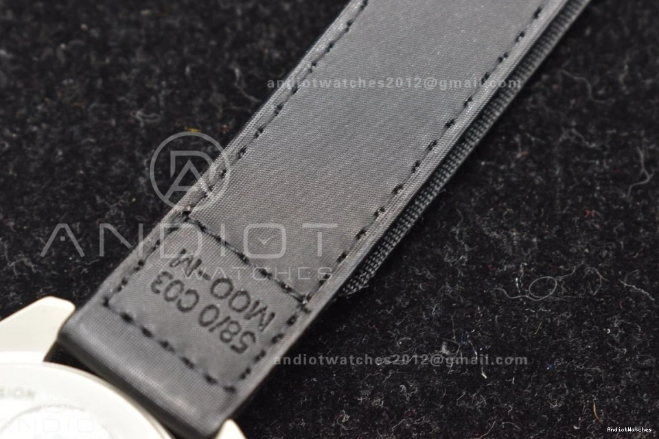 Nylon 1184 Swatch Mission Quartz Moon x on Omega The to Strap Bioceramic Vibrant Moonwatch 1227